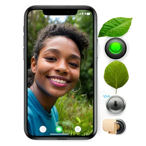 Facetime Call In Nature Setting PNG 69
