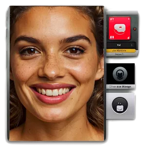 Facetime Call In Progress Screen Png Hkj59 PNG image