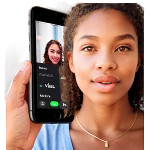 Facetime Call Interface Mockup PNG 06272024