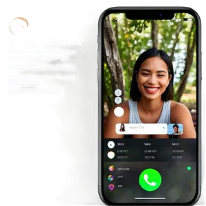 Facetime Call Interface Mockup PNG 06272024