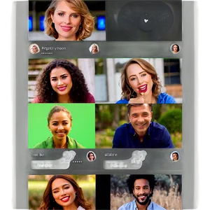 Facetime Call Interface Mockup PNG 98 PNG