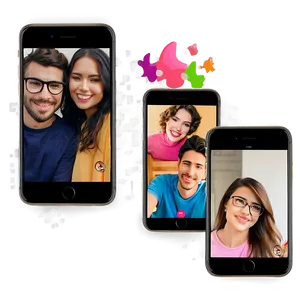 Facetime Call Smartphone Graphic PNG Nxq