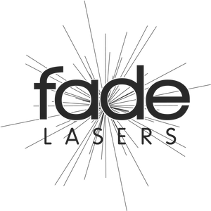 Fade Lasers Logo Design PNG image