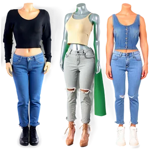 Faded Jean Look PNG Dmj PNG