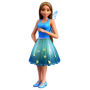Fairy Girl Cartoon PNG 06132024