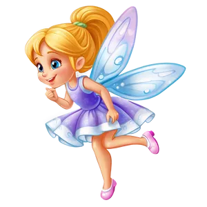 Fairy Girl Cartoon PNG Isi