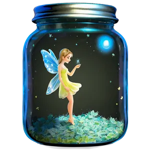Fairy In A Jar PNG 76