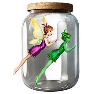 Fairy In A Jar PNG Wiy