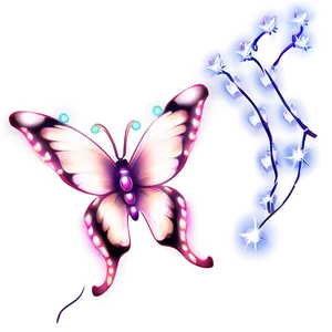 Fairy Light Butterfly PNG Twq PNG