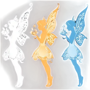 Fairy Silhouette PNG Ykx17