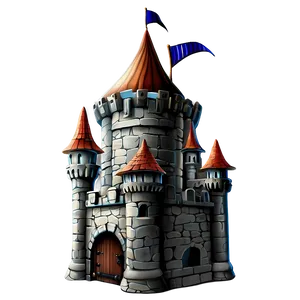 Fairy Tale Castle Tower PNG 65