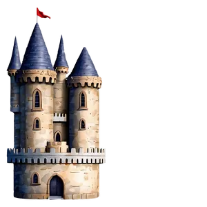 Fairy Tale Castle Tower PNG Qyv PNG
