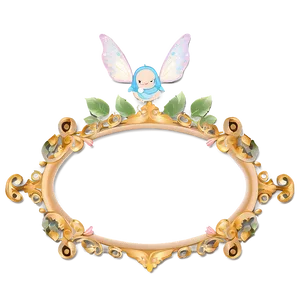 Fairy Tale Cute Frame PNG Xkr PNG