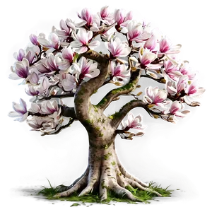 Fairy Tale Magnolia Tree PNG Igj51