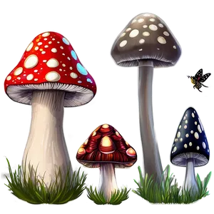 Fairy Tale Mushroom Png Edf PNG image