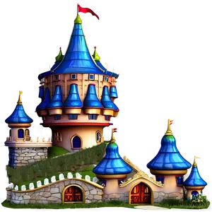 Fairy Tale Palace Png 06282024 PNG image