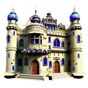 Fairy Tale Palace Png Akr92 PNG image