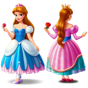Fairy Tale Princess Cartoon Character PNG Edy PNG