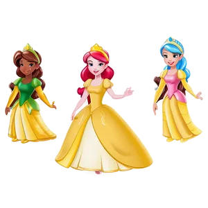 Fairy Tale Princess Cartoon Character PNG Wvh81 PNG