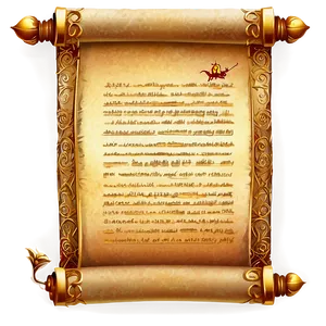 Fairy Tale Story Scroll Png 69 PNG image