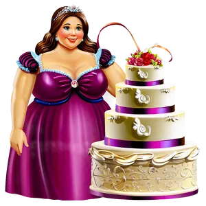 Fairy Tale Wedding Cake PNG 06122024 PNG