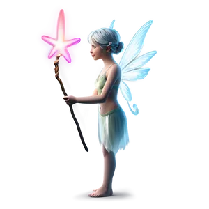 Fairy With A Wand PNG Cnp59 PNG
