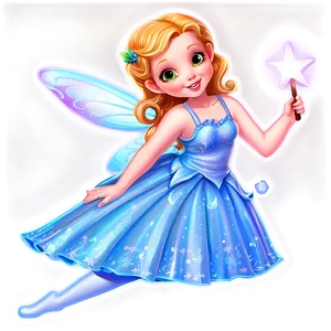 Fairy With A Wand PNG Mvw25 PNG