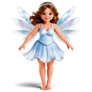 Fairy With Angel Wings PNG Ybn PNG