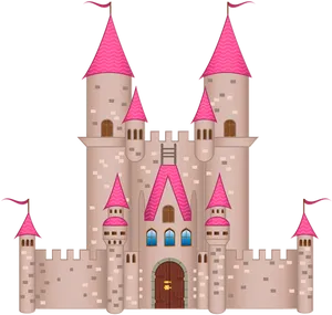 Fairytale Castle Illustration