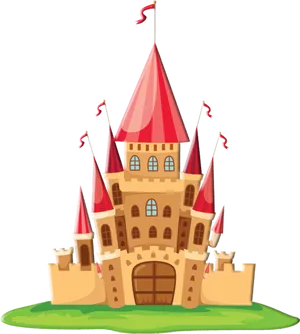 Fairytale Castle Illustration