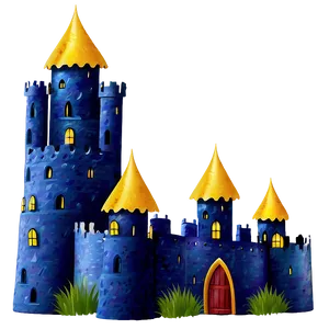 Fairytale Castle Night Png 06272024 PNG image