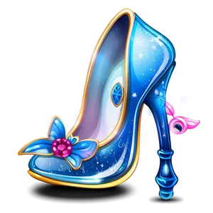 Fairytale Glass Slipper PNG Kgi PNG