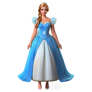 Fairytale Princess Dress Png Lpi88 PNG image