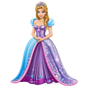 Fairytale Princess Dress Png Wpb PNG image