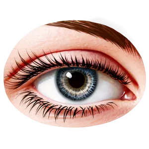 Fake Lashes With Rhinestones Png Qjd88 PNG image