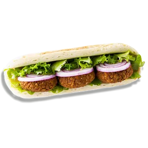 Falafel Sandwich PNG 10