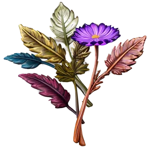 Fall Floral Fantasy PNG 06272024 PNG