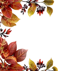 Fall Floral Fantasy PNG 35 PNG