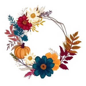 Fall Floral Magic PNG Rxe66 PNG