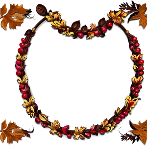 Fall Garland Png 13 PNG image