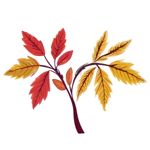 Fall Leaves Silhouette Png 9 PNG image