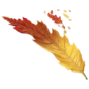 Falling Leaf PNG Xqr1
