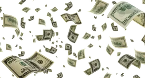 Falling_ U S_ Dollar_ Bills_ Background PNG image