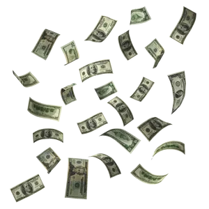 Falling_ U S_ Dollar_ Bills_ Background PNG image