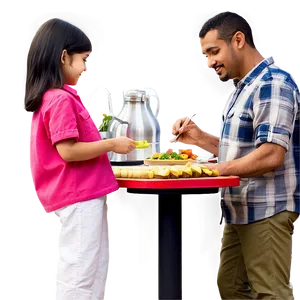 Family Dinner Cooking Png Bfk38 PNG image