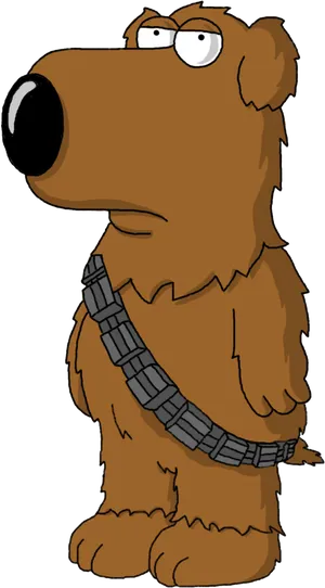 Family Guy Brian Griffin Standing PNG image