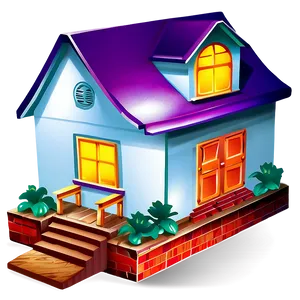 Family House Clipart PNG Cuy36