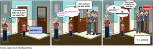 Family_ Introduction_ Comic_ Strip PNG image