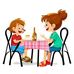 Family Picnic Cartoon Png 74 PNG image