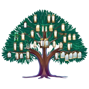 Family Reunion Heritage Tree Png Pxl PNG image